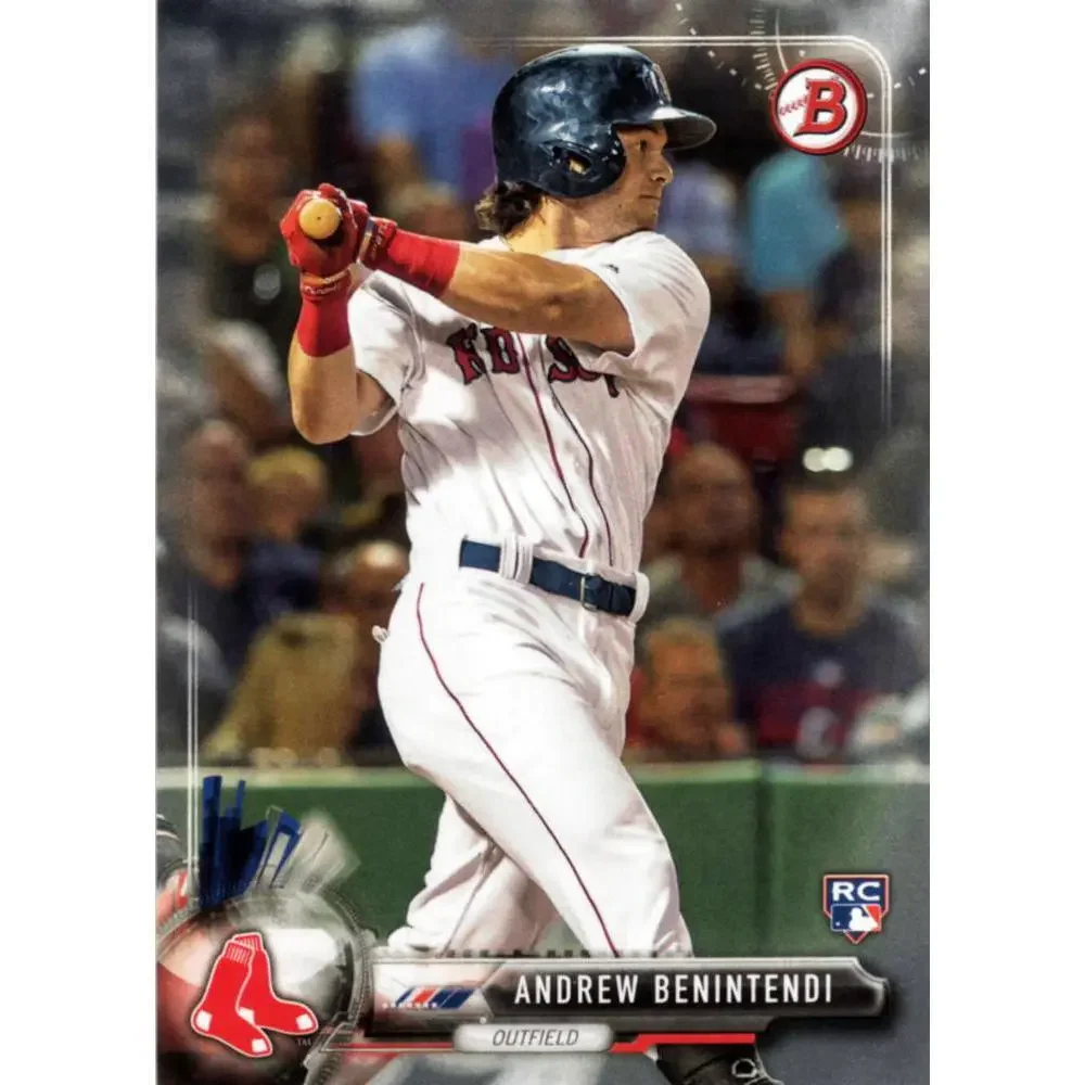 2017 Bowman Andrew BenintendiÂ  RC # 23 Boston Red Sox